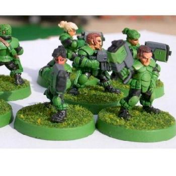 7 member Grymm storm squad by gamingdog