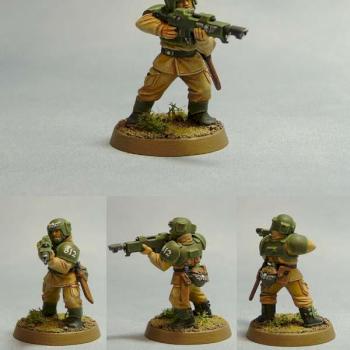 Imperial Guard Cadian Guardsman by toyogre