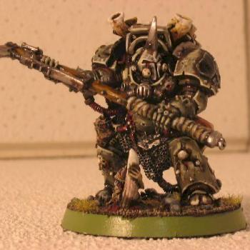 Typhus Herald Of Nurgle. Chaos by channymassive
