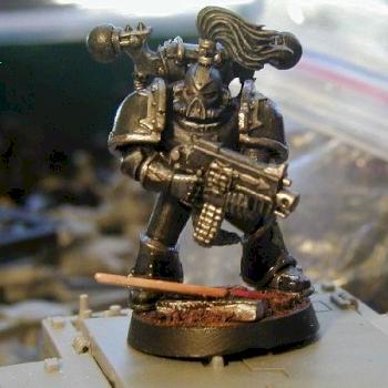Black Legion Test Mini by Mandragore
