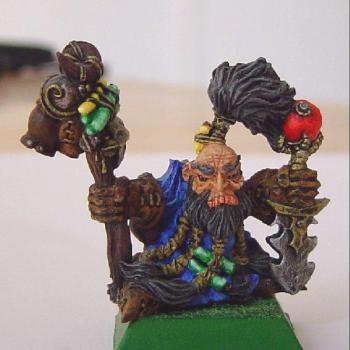Dwarf Sorcerer by perno