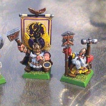 My Dwarf characters by Danipenn