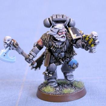Space Wolf 13th Company Rune Priest Conversion by Gareth