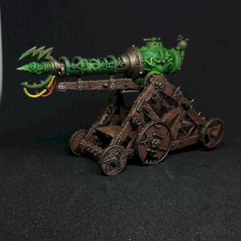 Warhammer Fantasy Skaven Warplightning cannon by Bauer