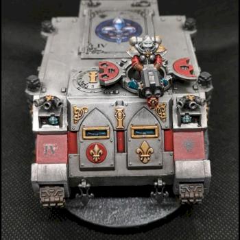 Sisters of Battle Rhino 40k by Natecross1990