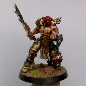 Slaughterpriest of Khorne by Dr. Poltergeist