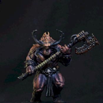 Lord of Hell - my first 3D Printed Miniature by oderso