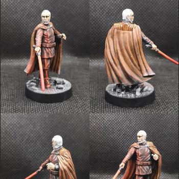 Count Dooku from FFG Star Wars Legion by Natecross1990
