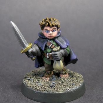 STITCH THIMBLETOE, HALFLING THIEF by mikecarrero