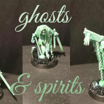 ghosts and spirits by 655 painting