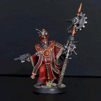 Warhammer 40k Taddeus the Purifier techpriest engineseer conversion by kaiserdean