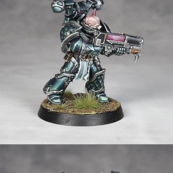 Alpharius by El Guardian