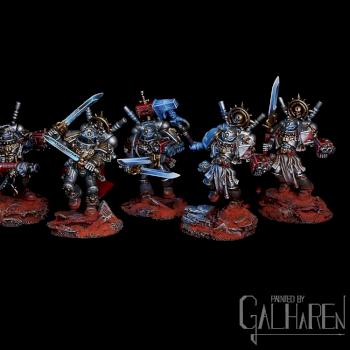 Grey Knights Strike Squad by Galharen