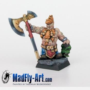 Dwarf Wild Chieftain #2 by MadFlyArtStudio