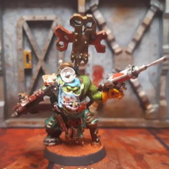 Ork doktor by Bouboufreak
