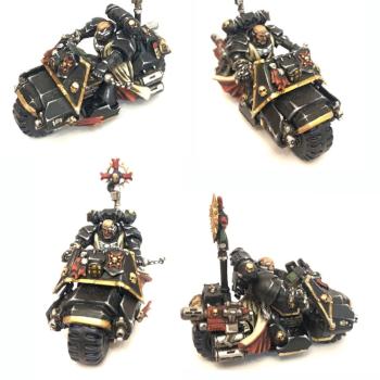 Black Templar Biker Sergeant by Bartolomeus777