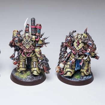 Plague Marines by blacksparrow