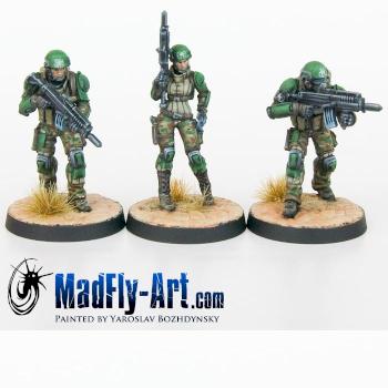USAriadna Grunts, Line Rangers Regiment by MadFlyArtStudio