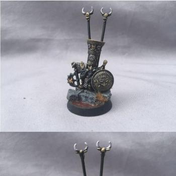 Chaos dwarf Champion by Kaleb Daark