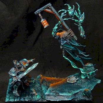 Soul War diorama by Seyni NDiaye