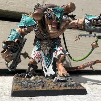 Skaven Stormfiend by gellio