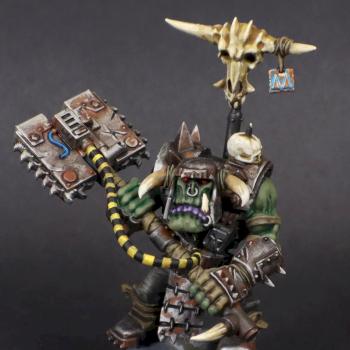 Ork NOB #1 by mikecarrero