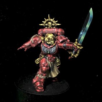 Blood Angels Primaris Lieutenant Tolmeron by kenkenwf