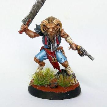 chaos beastmen by revqq
