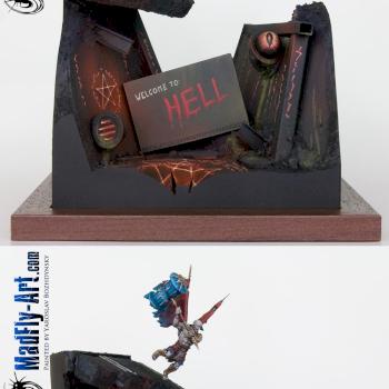 Moloch Diorama by MadFlyArtStudio