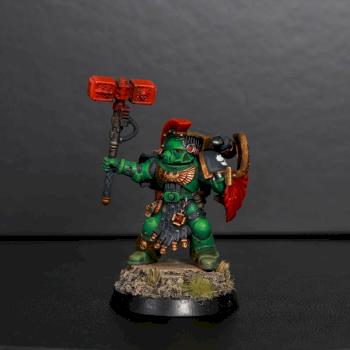 Salamanders Smash Captain by kaiserdean
