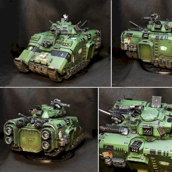 (Warhammer 40 000 - Space Marines) Salamanders Repulsor by Alex Fox