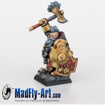 Dwarf Lord Steelbane by MadFlyArtStudio