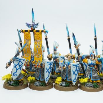 High Elves Spearmens by Highelves.addict