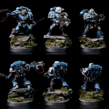 Tyrannic War Veterans by goblet