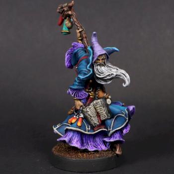 Blue wizard by mikecarrero