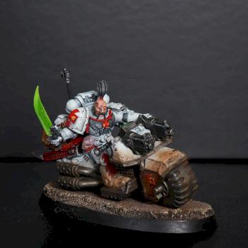 Jetek Suberei White Scars Deathwatch captain by kaiserdean