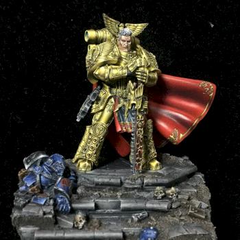 Rogal Dorn, Primarch of the Imperial Fists by kenkenwf