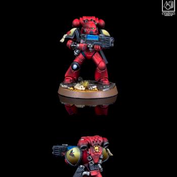 Blood Ravens Space Marine Tatical by Cyminad