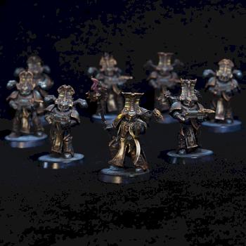 Thousand Sons - Rubric Marines by oderso