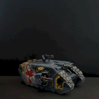 Red Scorpions land raider by OldSmithiesForge