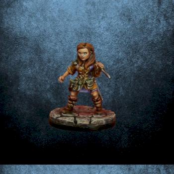 Halfling Rogue (female) by algente
