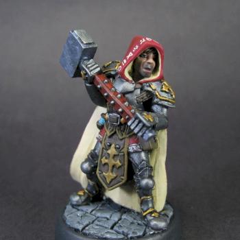 crusader cleric by mikecarrero