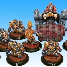 blood bowl alternative dwarf team by borak