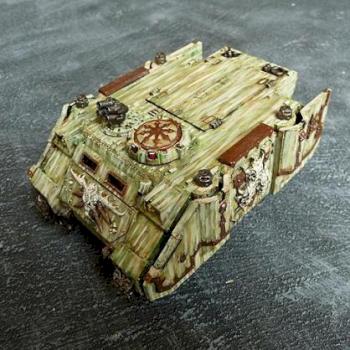 Death Guard Rhino by Raym7
