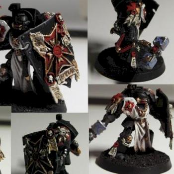 Black Templar Terminator by Erkenbrand