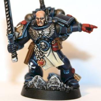 Crimson Fists Sergeant by Tayamarn