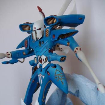 Eldar revenant Titan by Subataï