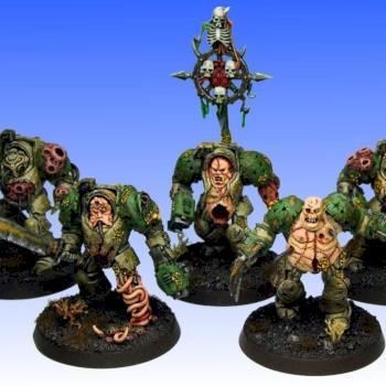 7 Nurgle Terminators by DonUlfo