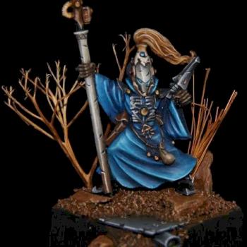 Eldar Warlock by WhiteRavenFactory