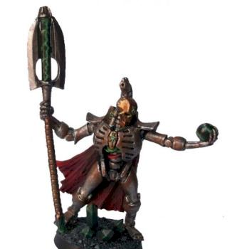 Necron Lord with Resurrection Orb by Karham